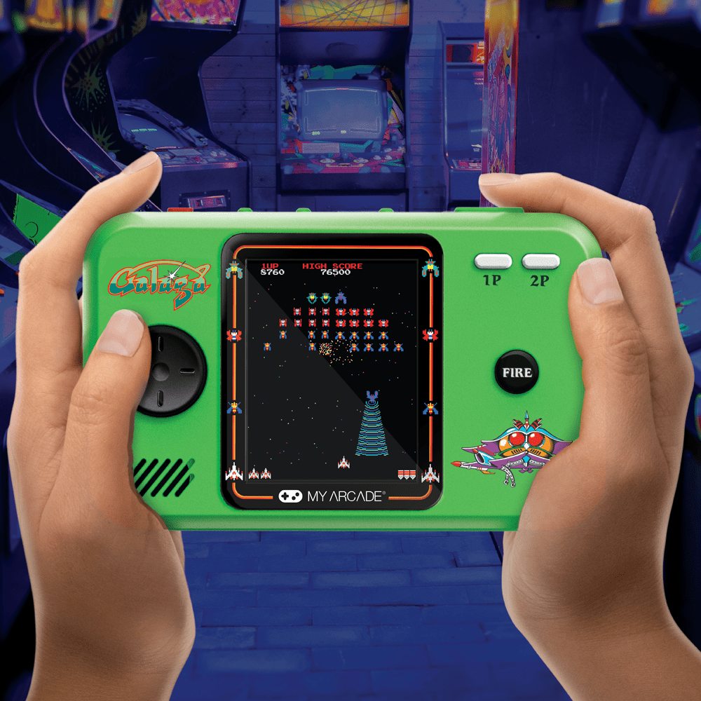 My Arcade - Pocket Player Galaga + Etui de transport - Console portable - My Arcade - Shop Just for Games