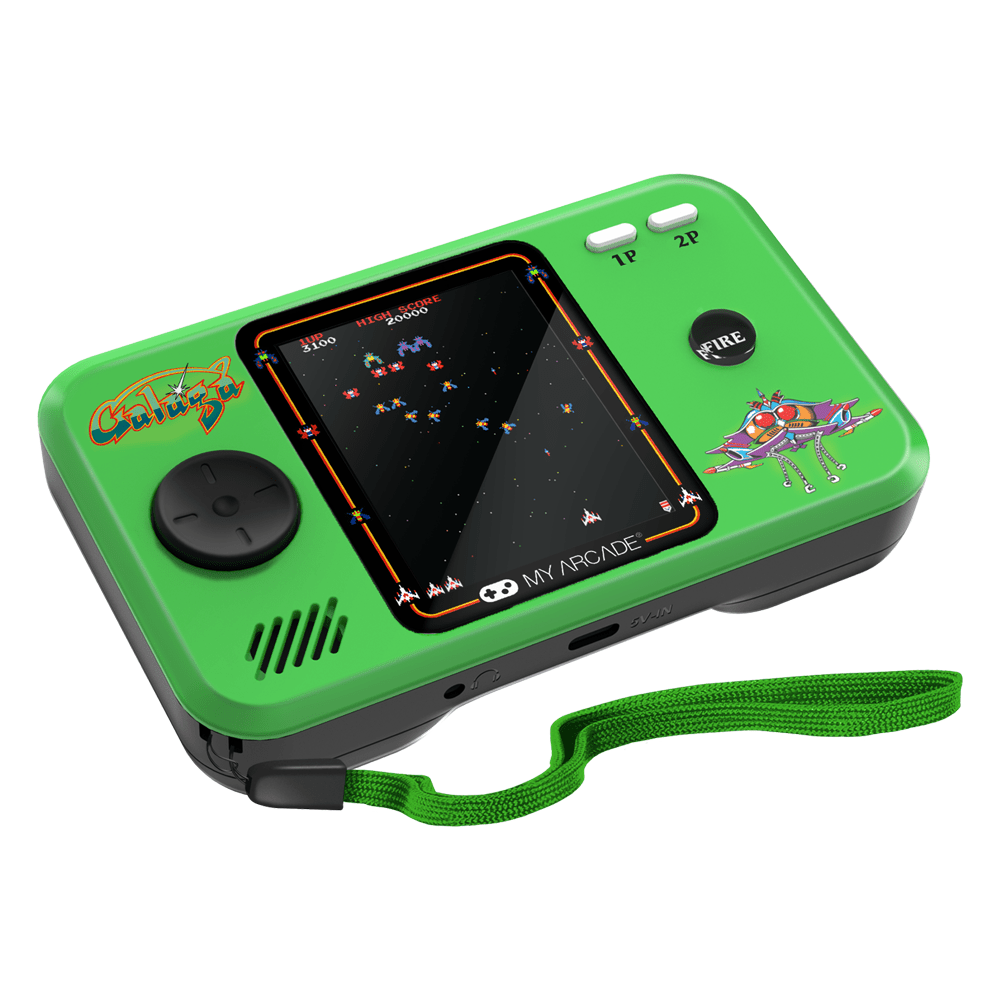 My Arcade - Pocket Player Galaga + Etui de transport - Console portable - My Arcade - Shop Just for Games