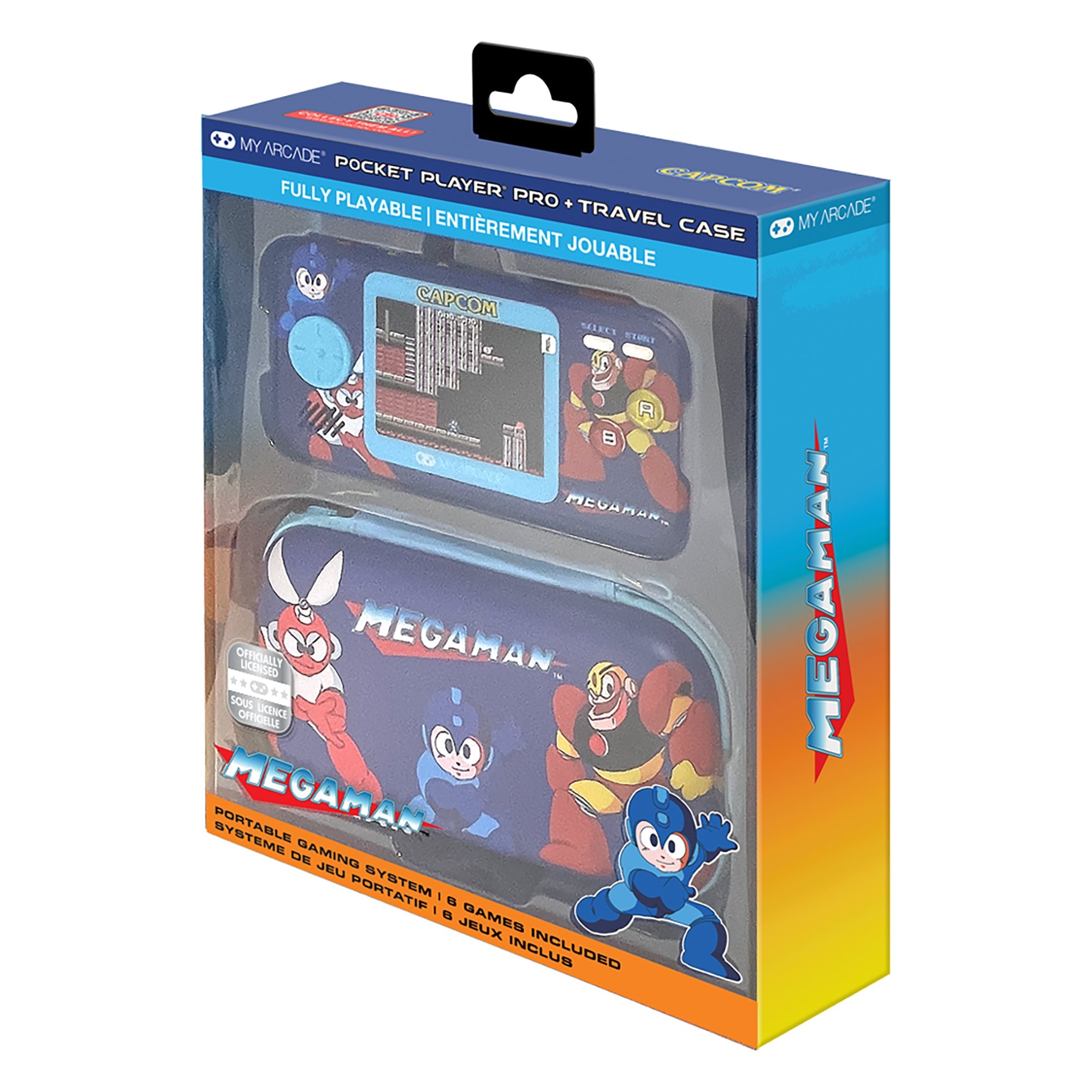 My Arcade - Pocket Player Mega Man + Etui de transport - Console portable - My Arcade - Shop Just for Games