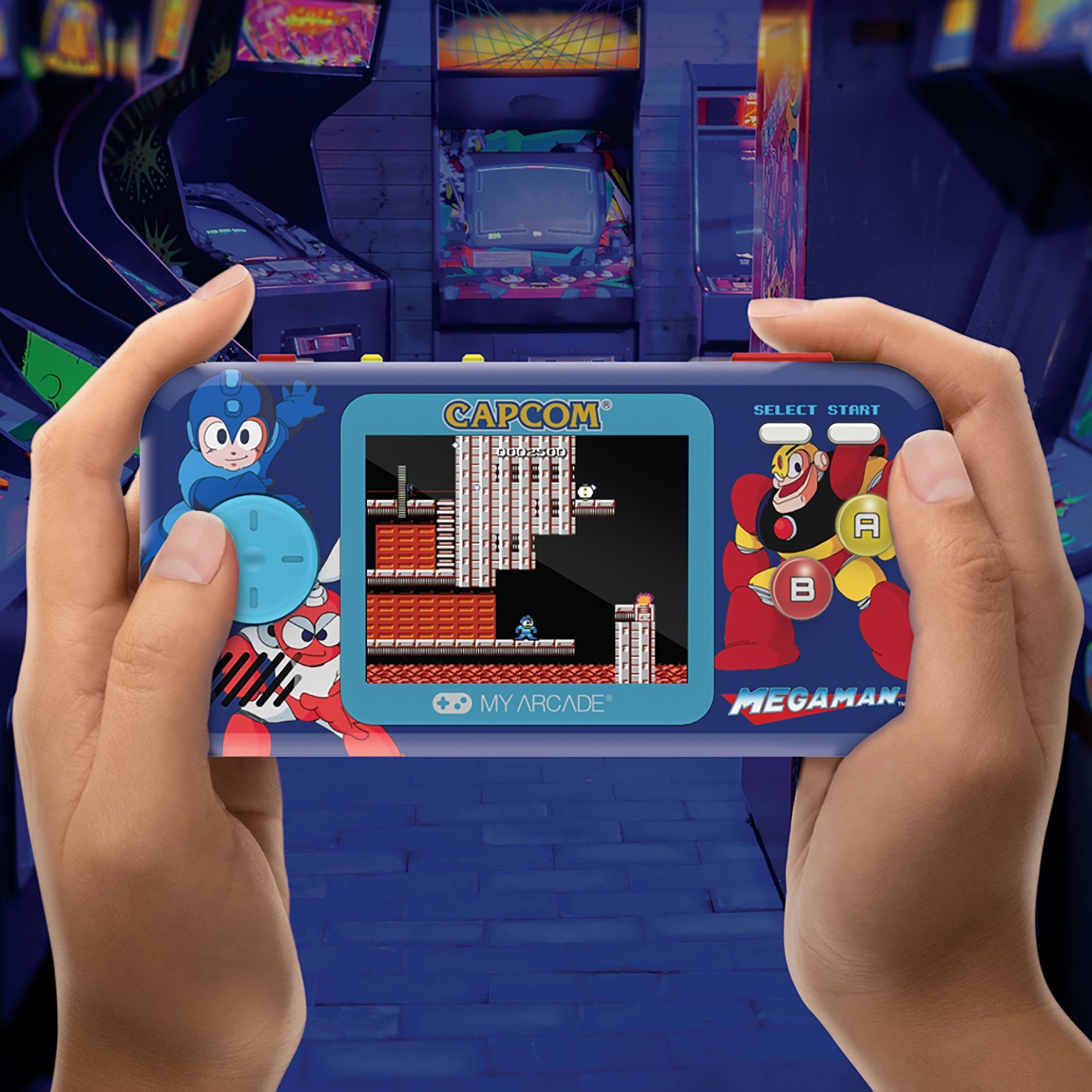 My Arcade - Pocket Player Mega Man + Etui de transport - Console portable - My Arcade - Shop Just for Games