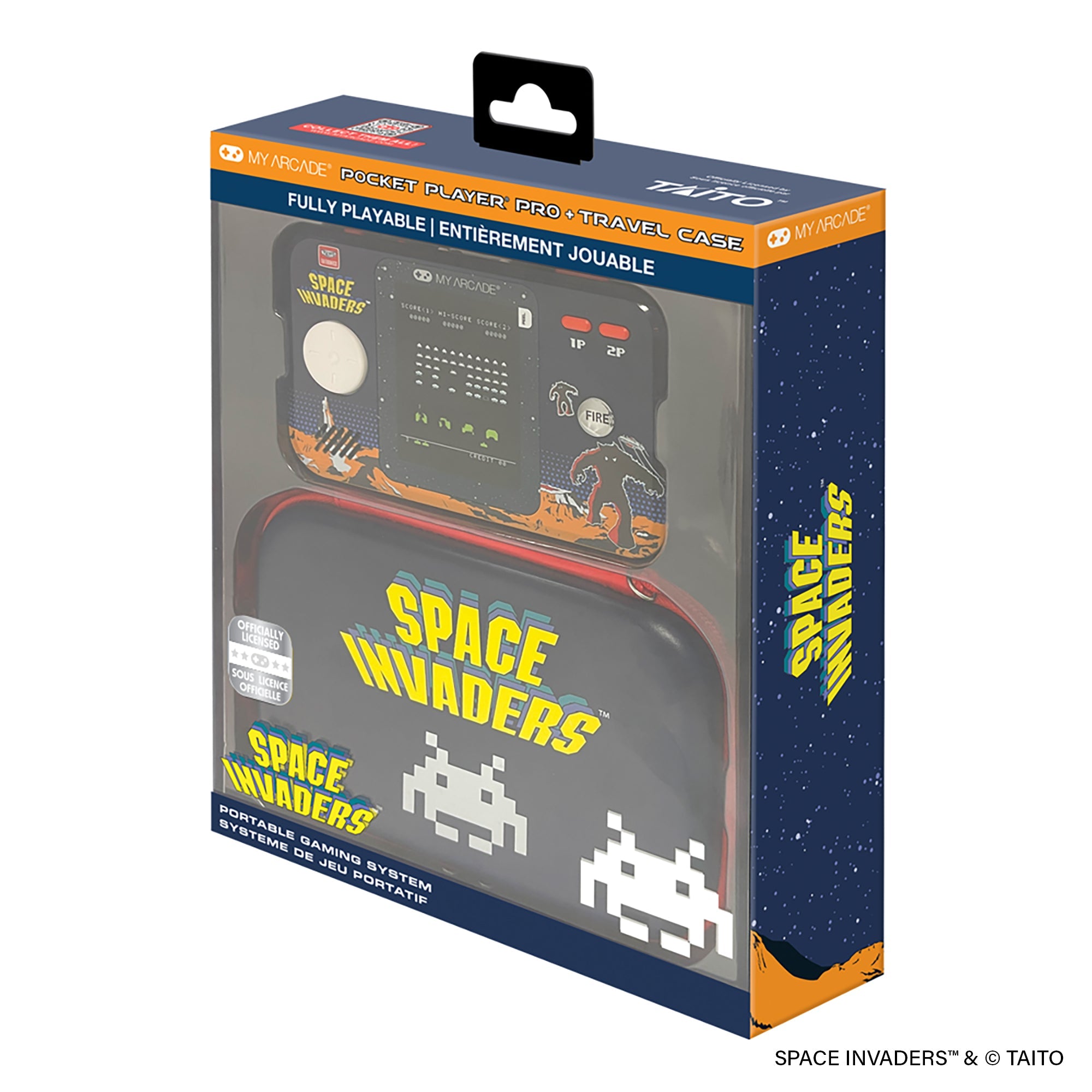 My Arcade - Pocket Player Space Invaders + Etui de transport - Console portable - My Arcade - Shop Just for Games