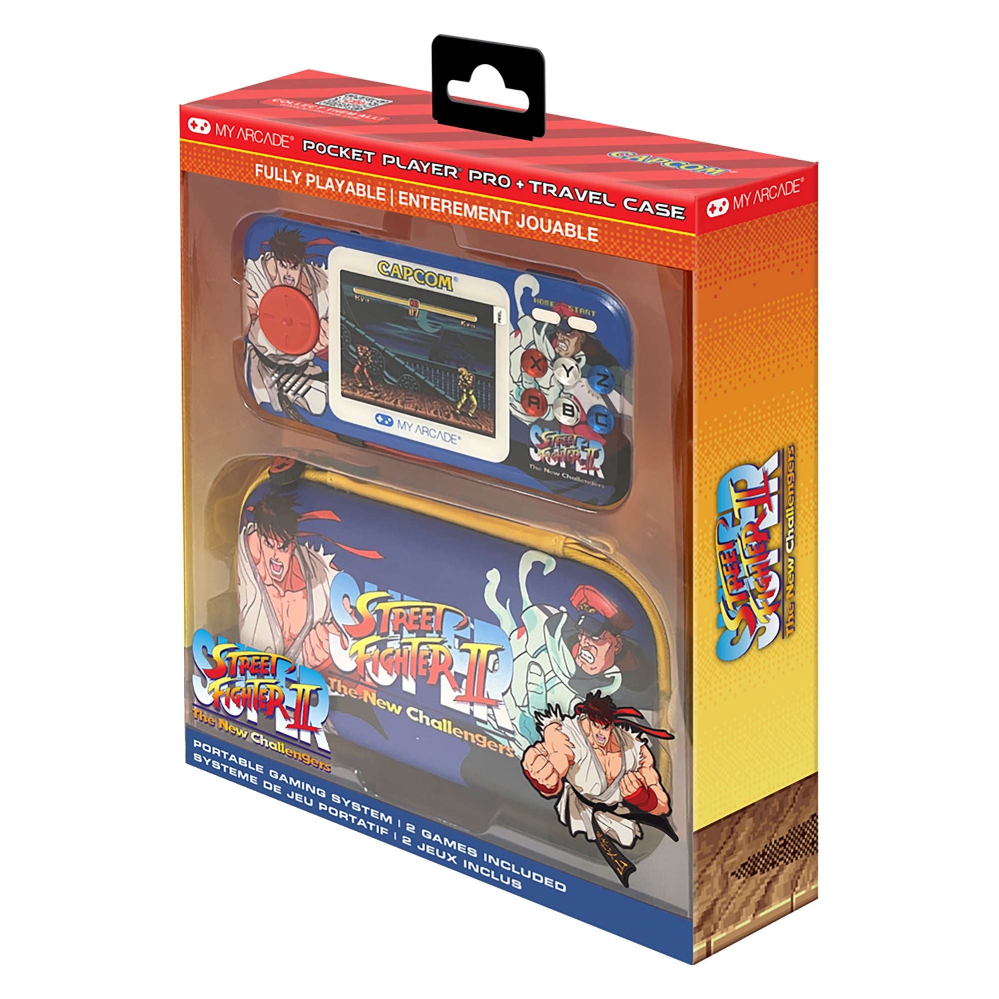 My Arcade - Pocket Player Super Street Fighter II + Etui de transport - Console portable - My Arcade - Shop Just for Games
