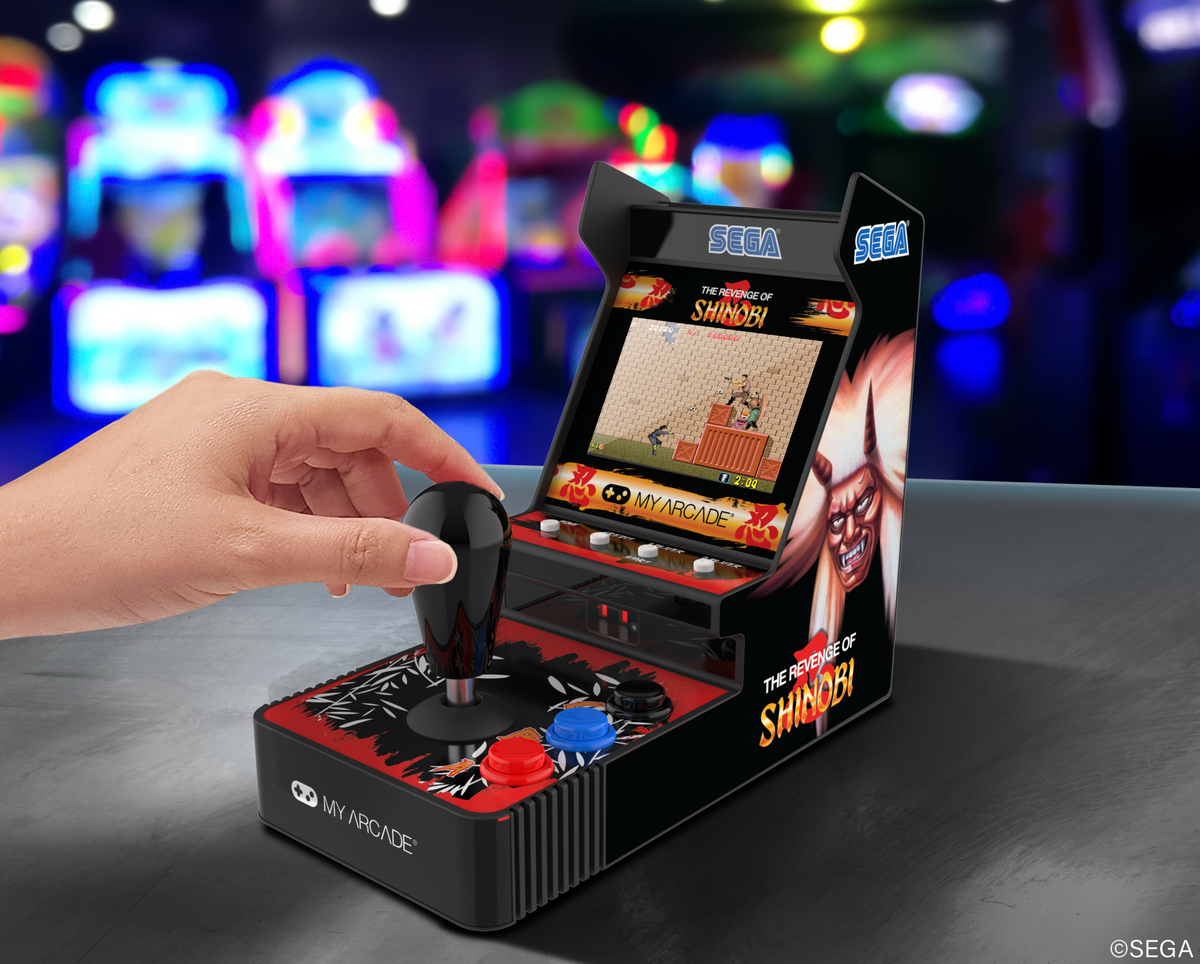 My Arcade Shinobi Joystick Player portable retro arcade - Console portable - My Arcade - Shop Just for Games