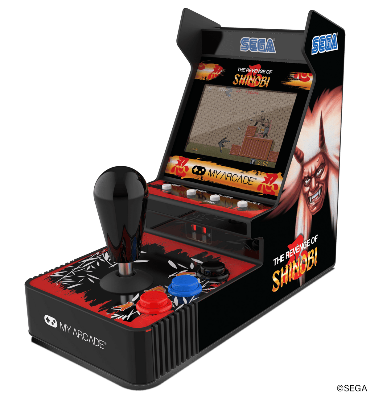 My Arcade Shinobi Joystick Player portable retro arcade - Console portable - My Arcade - Shop Just for Games