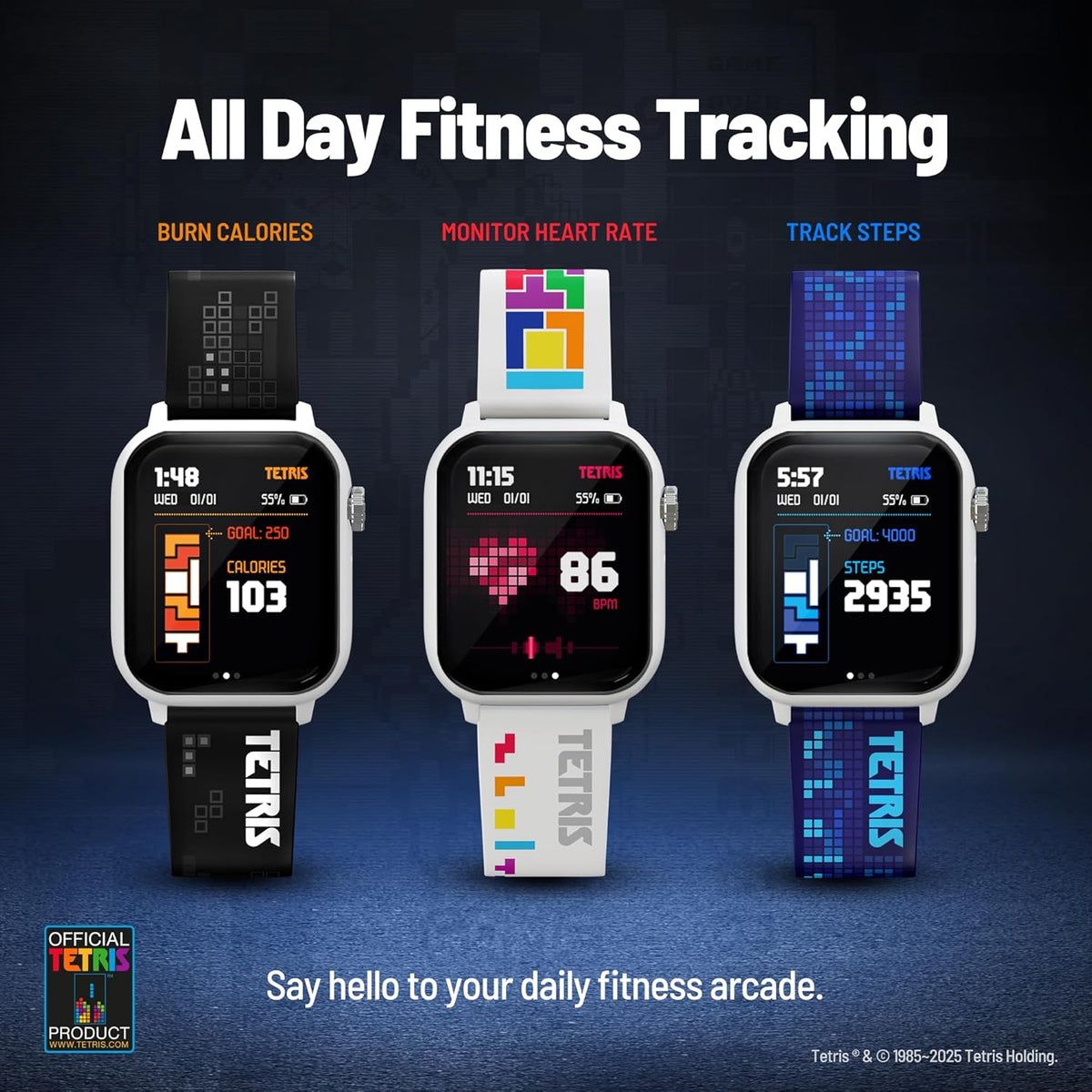 My Play Watch - Tetris - Accessoires - MY PLAY WATCH - Shop Just for Games