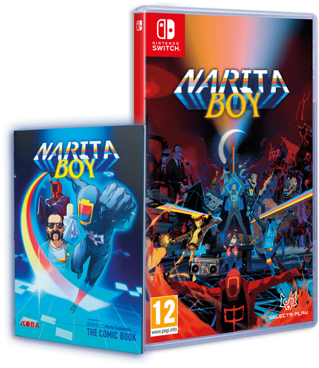Narita Boy Nintendo SWITCH - Jeux Vidéo Physique - SELECTA PLAY - Shop Just for Games
