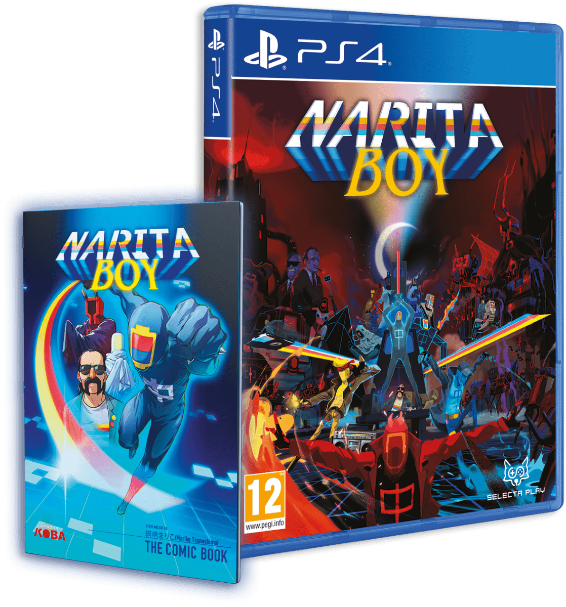 Narita Boy PS4 - Jeux Vidéo Physique - SELECTA PLAY - Shop Just for Games