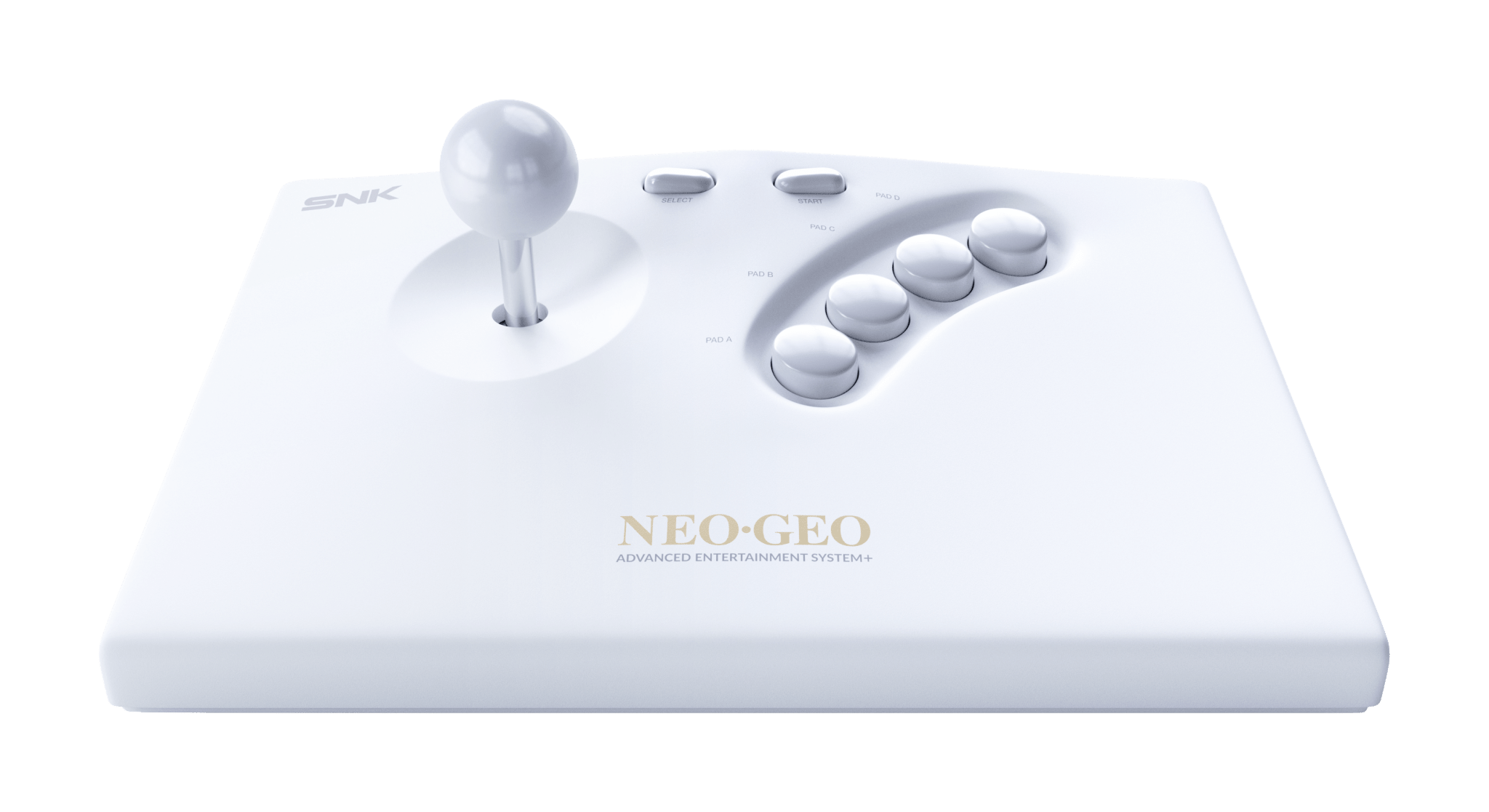 NEO GEO AES+ Arcade Stick sans fil Blanc - Console portable - SNK - Shop Just for Games