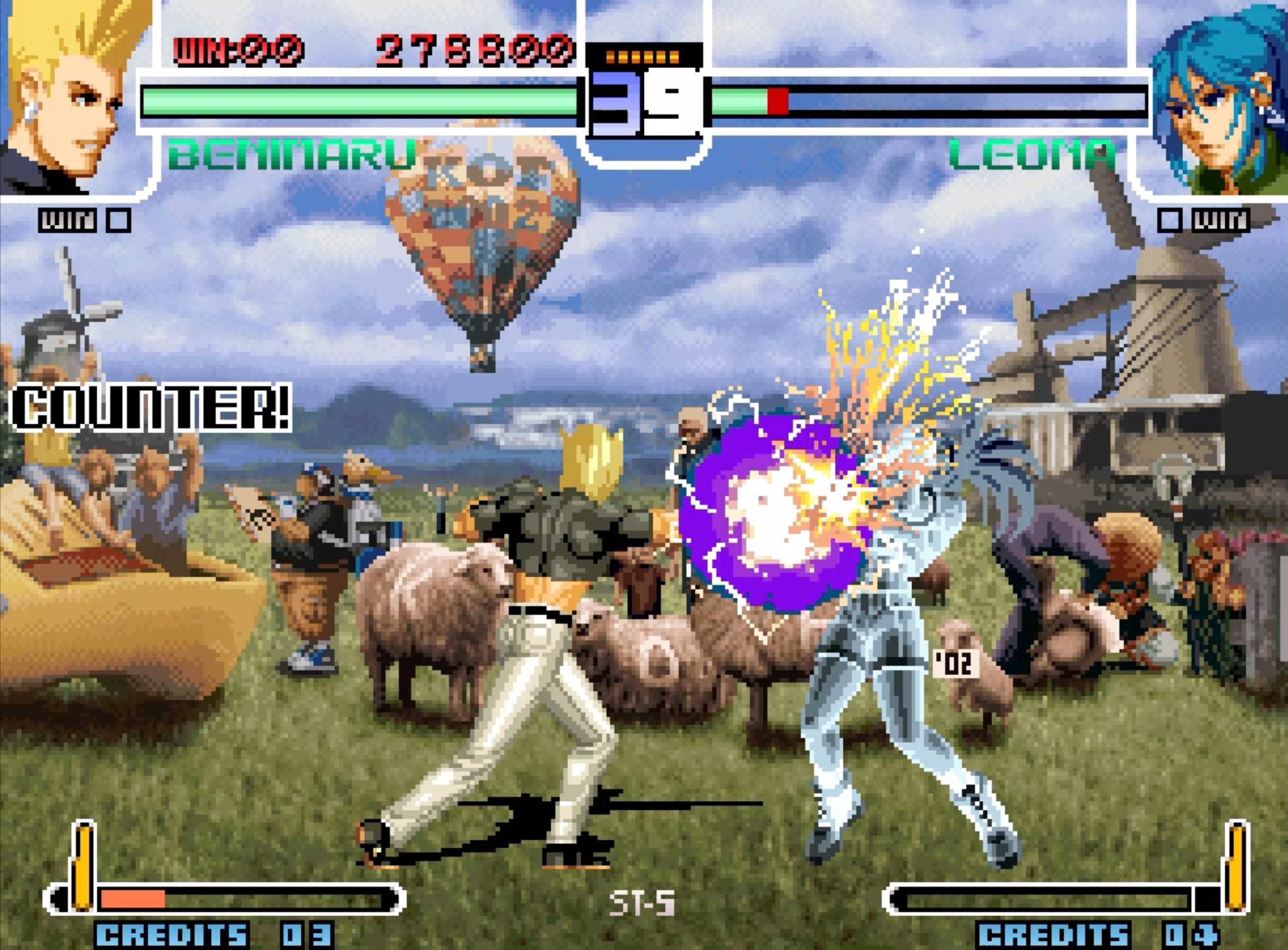 NEO GEO AES+ Cartouche de Jeu The King of Fighters 2002 - Jeux Vidéo Cartouche - SNK - Shop Just for Games