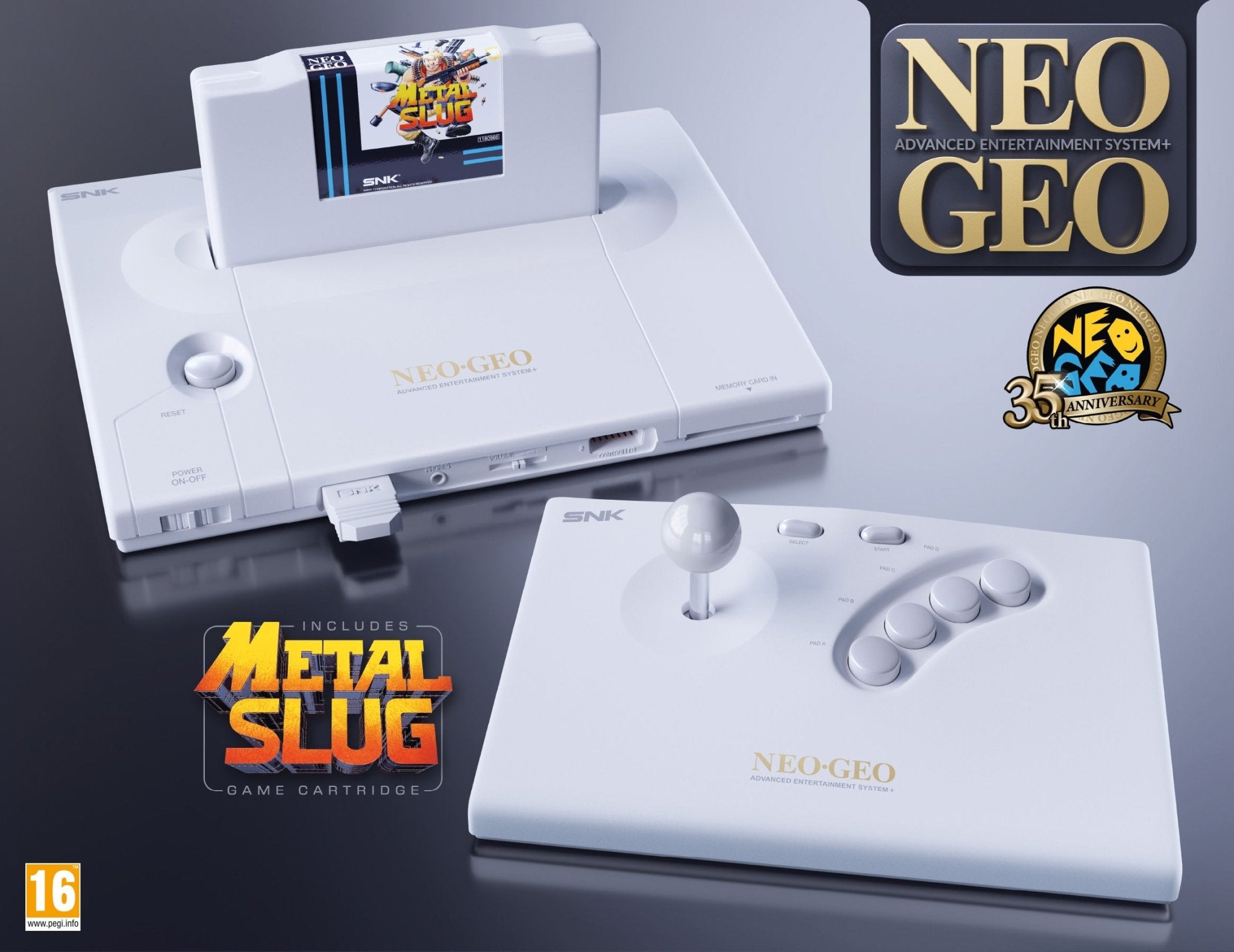 NEO GEO AES+ Edition Anniversaire - Console portable - SNK - Shop Just for Games