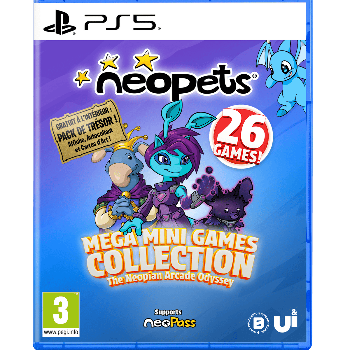 Neopets Mega Mini Games Collection Day 1 Edition PS5