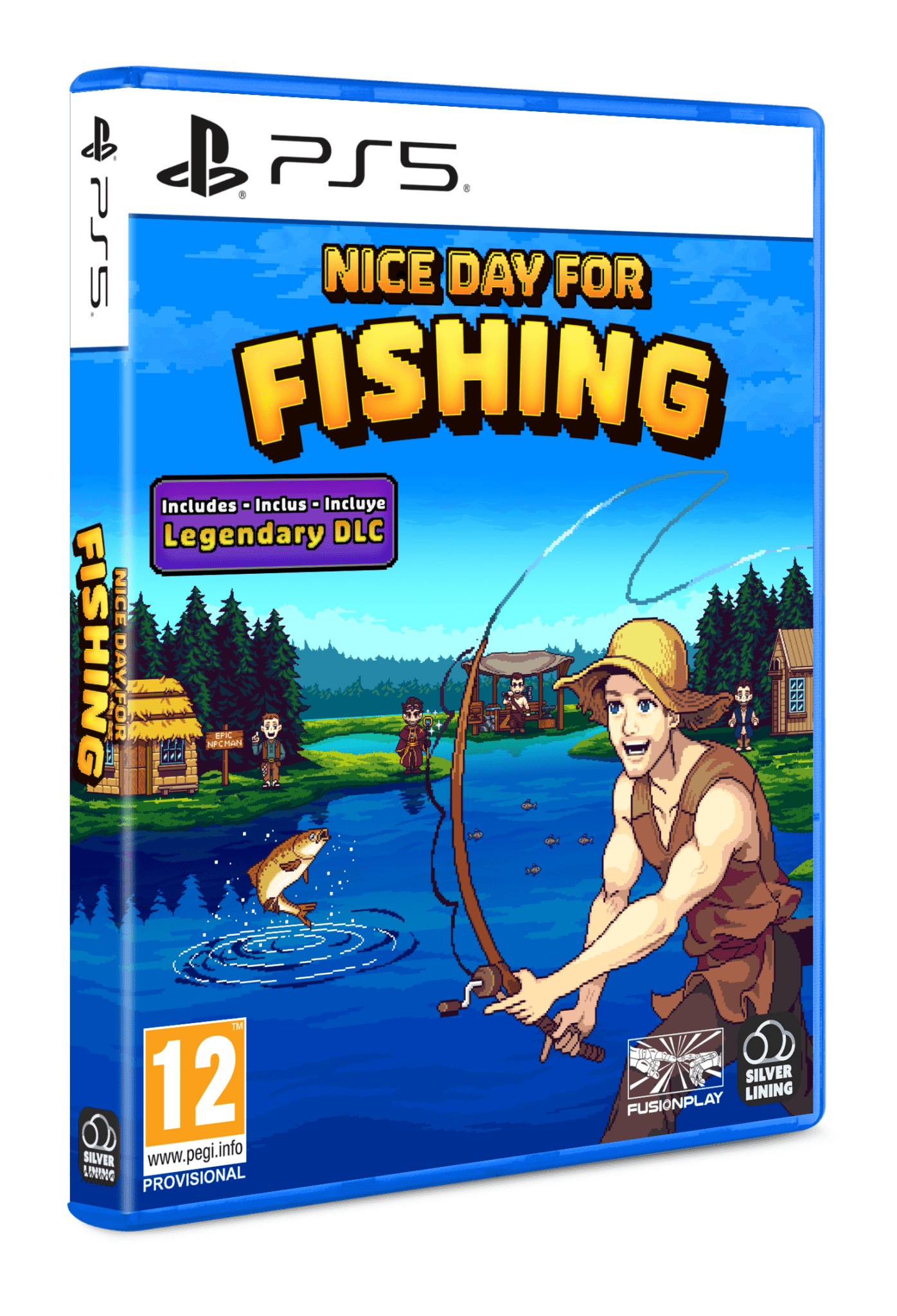 Nice Day For Fishing PS5 - Jeux Vidéo Physique - SILVER LINING - Shop Just for Games