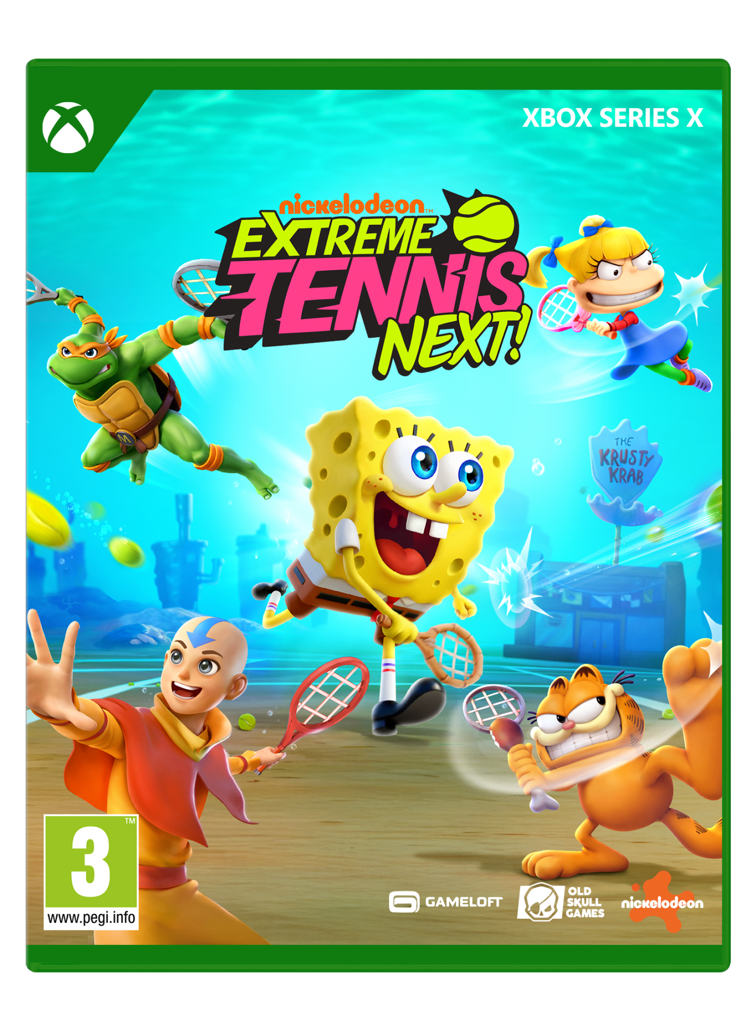 Nickelodeon Extreme Tennis Next Xbox Series X - Jeux Vidéo Physique - UIE - Shop Just for Games