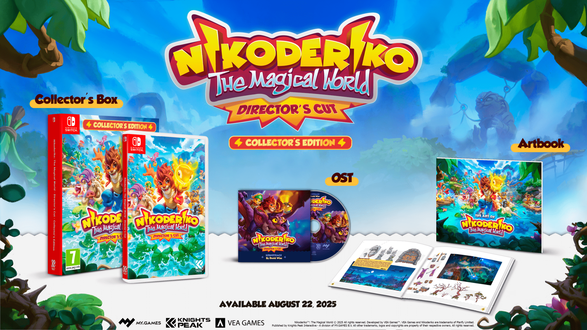 Nikoderiko The Magical World Directors Cut Collector's Edition Nintendo Switch - Jeux Vidéo Physique - UIE - Shop Just for Games