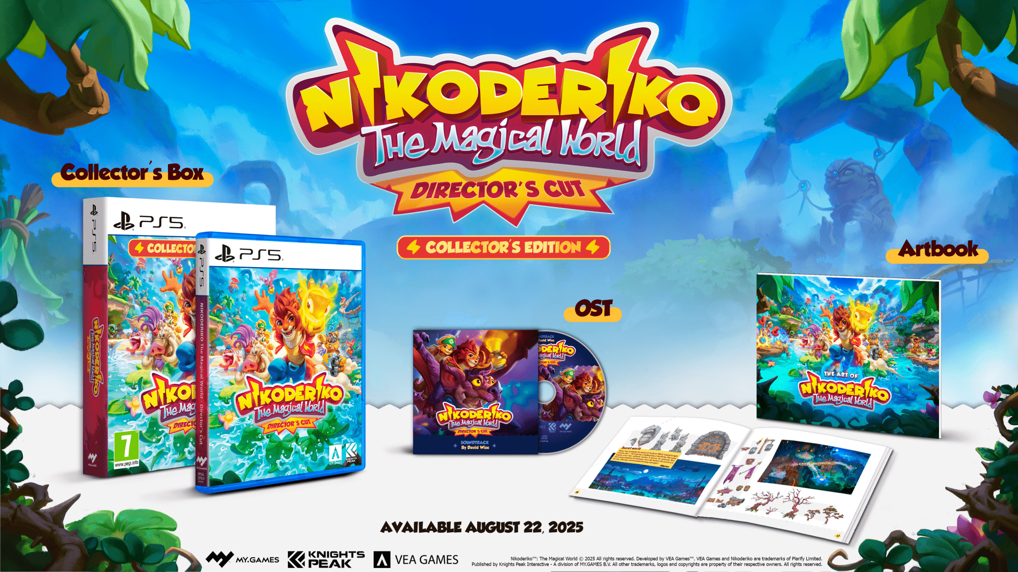 Nikoderiko The Magical World Directors Cut Collector's Edition PS5 - Jeux Vidéo Physique - UIE - Shop Just for Games