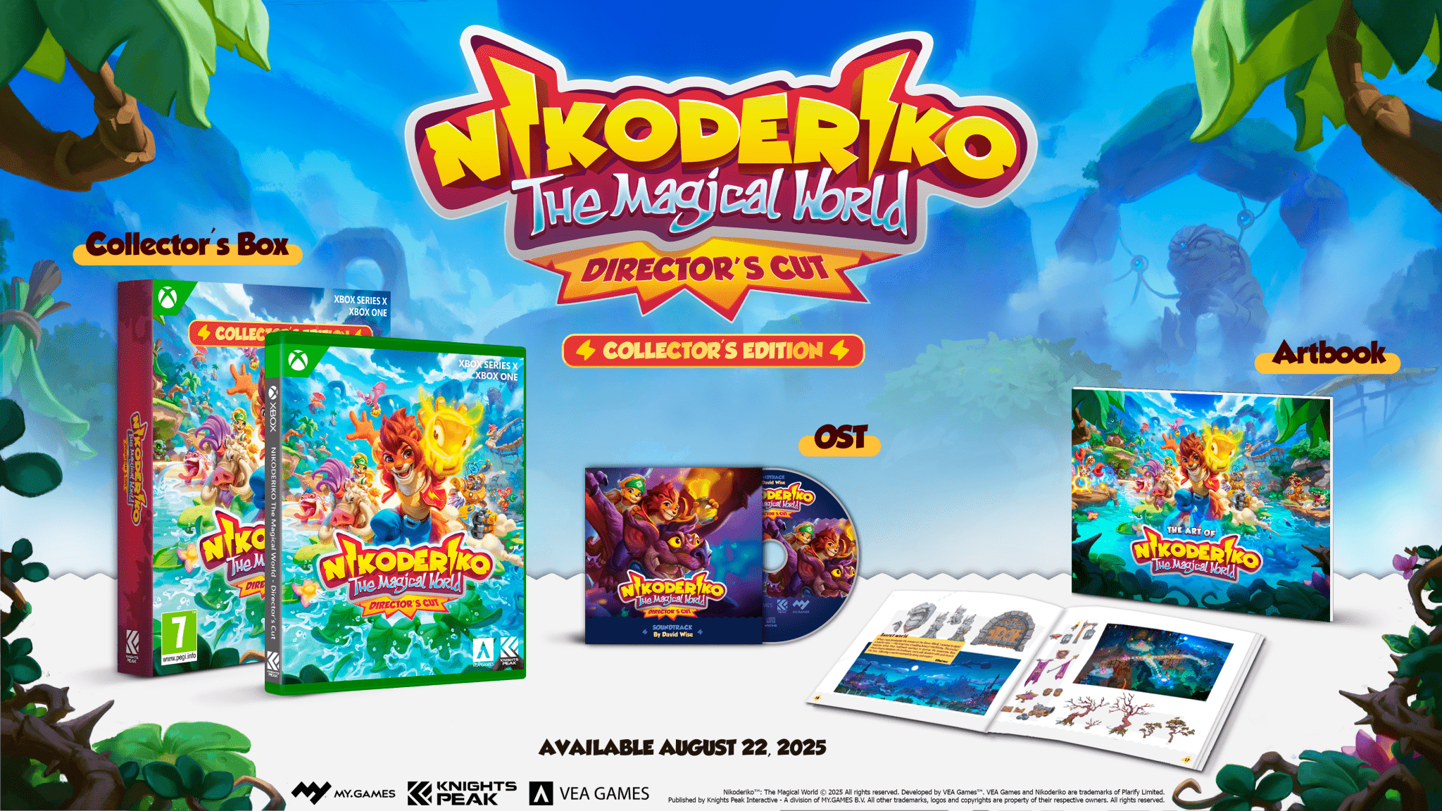 Nikoderiko The Magical World Directors Cut Collector's Edition Xbox Series X / Xbox One - Jeux Vidéo Physique - UIE - Shop Just for Games