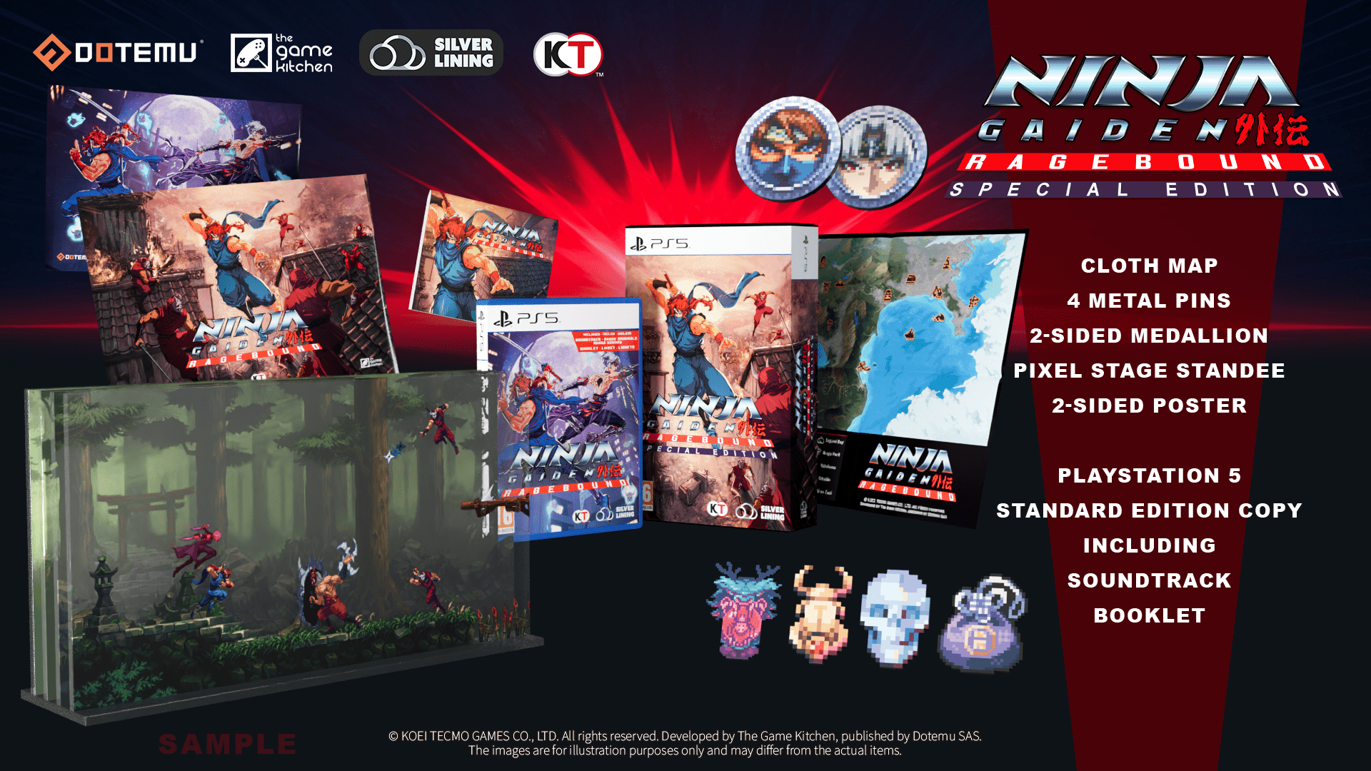 NINJA GAIDEN Ragebound Special Edition PS5 - Jeux Vidéo Physique - SILVER LINING - Shop Just for Games