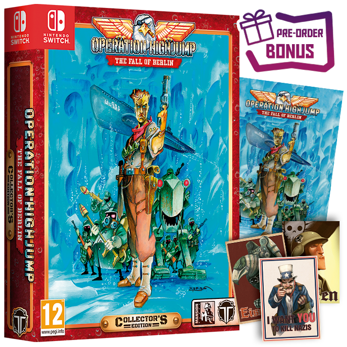 Operation Highjump The Fall of Berlin Collector's Edition Nintendo Switch + Bonus - Jeux Vidéo Physique - TESURA - Shop Just for Games
