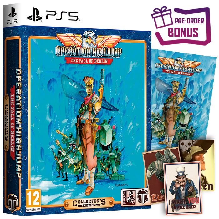 Operation Highjump The Fall of Berlin Collector's Edition PS5 + Bonus - Jeux Vidéo Physique - TESURA - Shop Just for Games