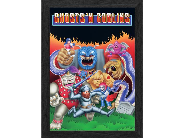 Pixel Frames Plax Ghost 'N Goblins - Lenticular Frame - Pixel Frames - Level Up Labs - Shop Just for Games