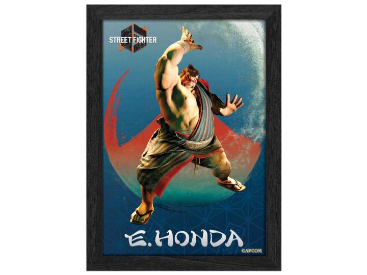Pixel Frames Plax - Street Fighter 6 - E. Honda - Pixel Frames - Level Up Labs - Shop Just for Games