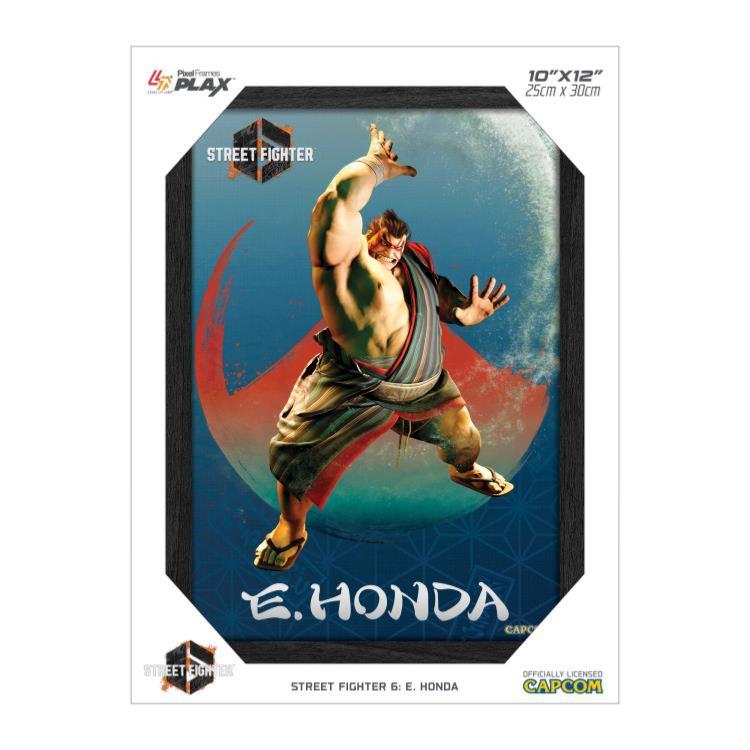 Pixel Frames Plax - Street Fighter 6 - E. Honda - Pixel Frames - Level Up Labs - Shop Just for Games