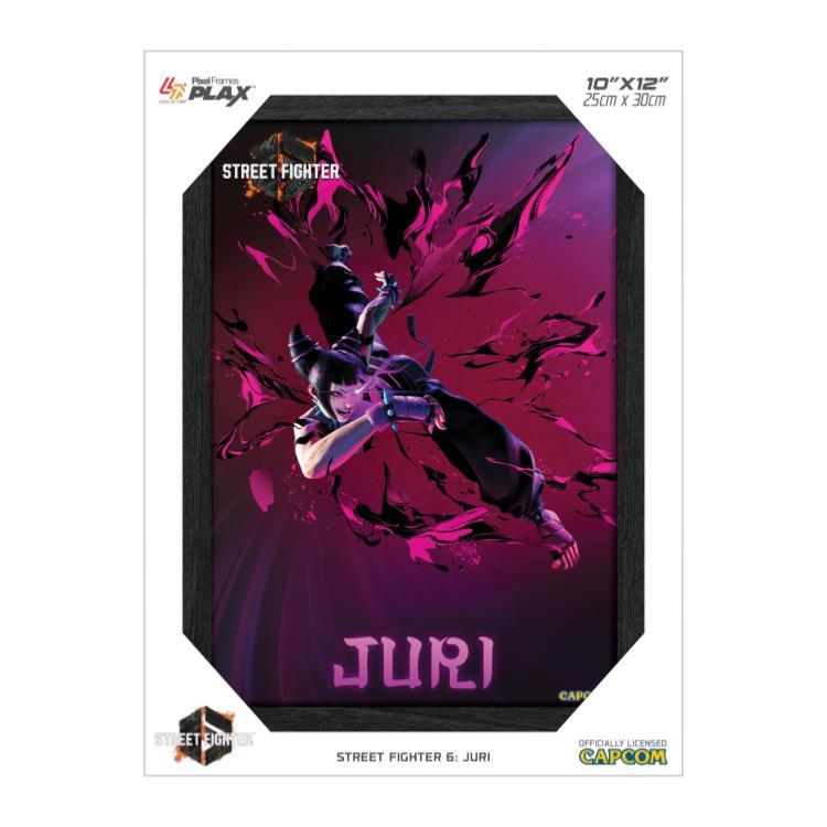 Pixel Frames Plax - Street Fighter 6 - Juri - Pixel Frames - Level Up Labs - Shop Just for Games