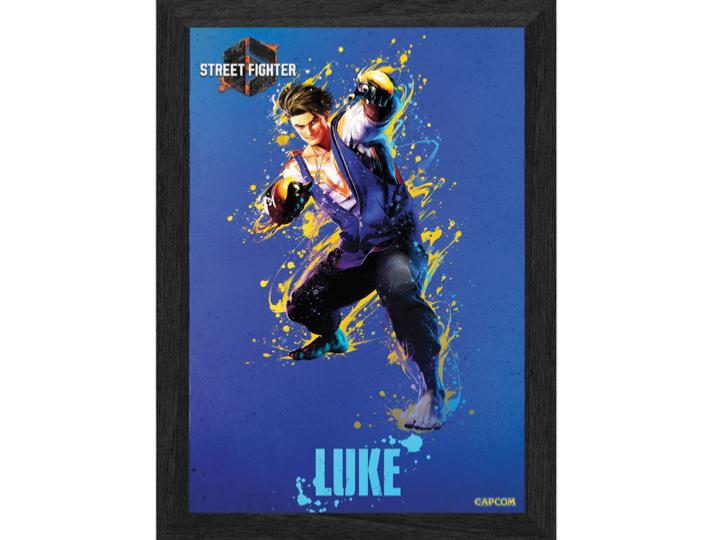 Pixel Frames Plax - Street Fighter 6 - Luke - Pixel Frames - Level Up Labs - Shop Just for Games