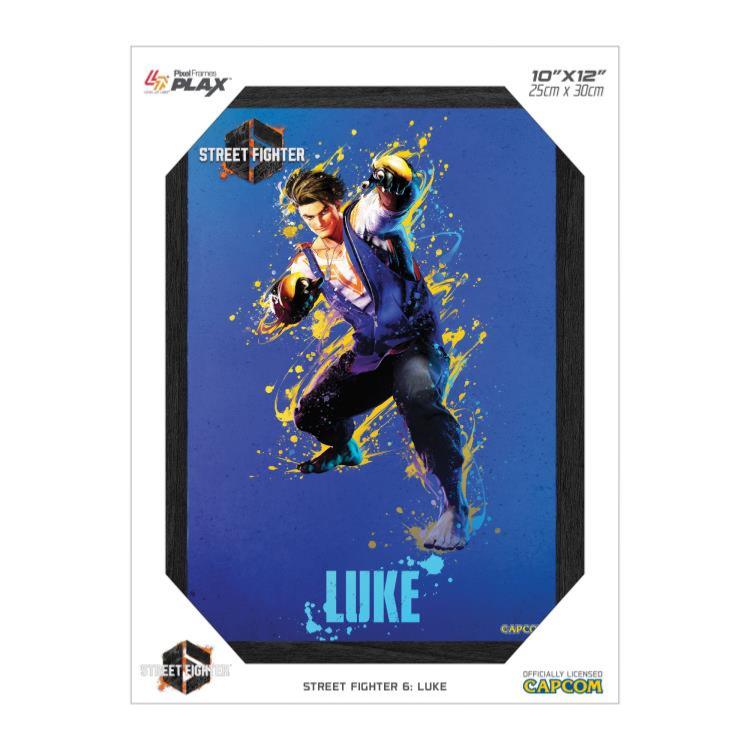 Pixel Frames Plax - Street Fighter 6 - Luke - Pixel Frames - Level Up Labs - Shop Just for Games