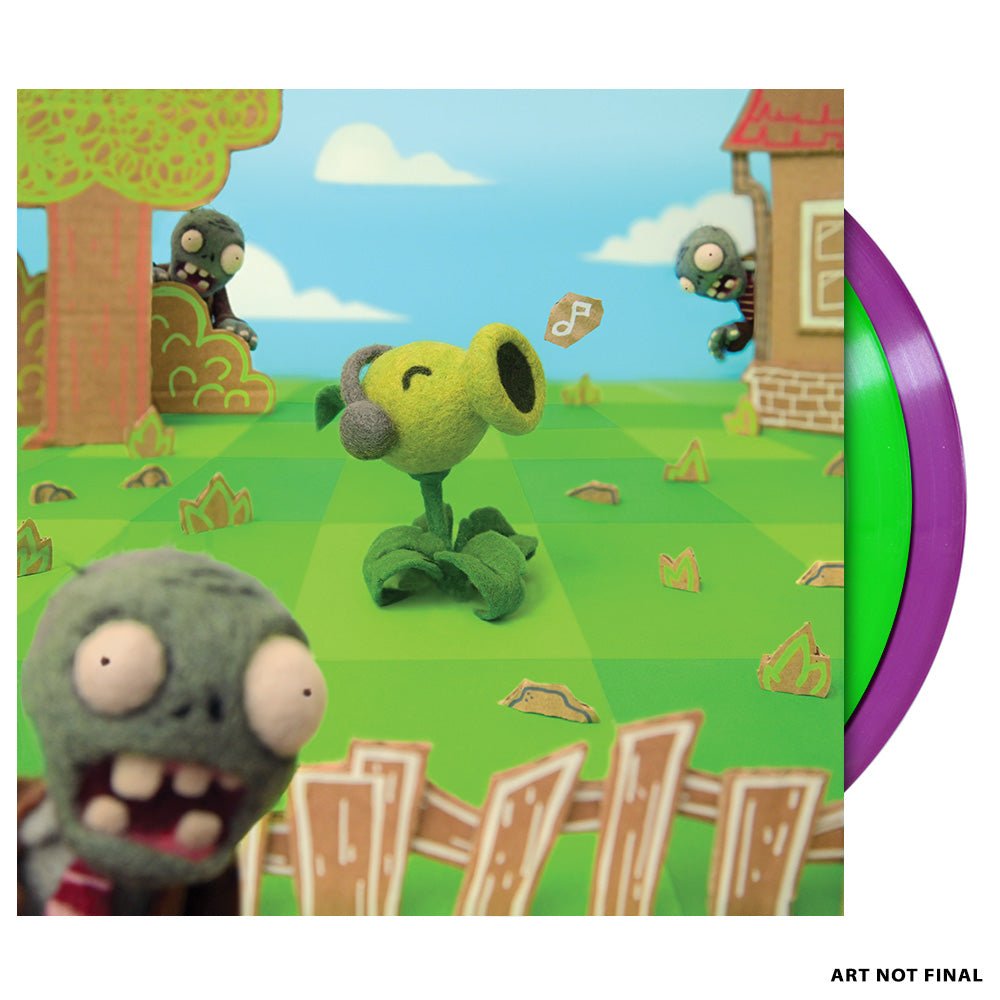 plants vs zombies the wacky house Plants vs. Zombies 2LP Vinyl