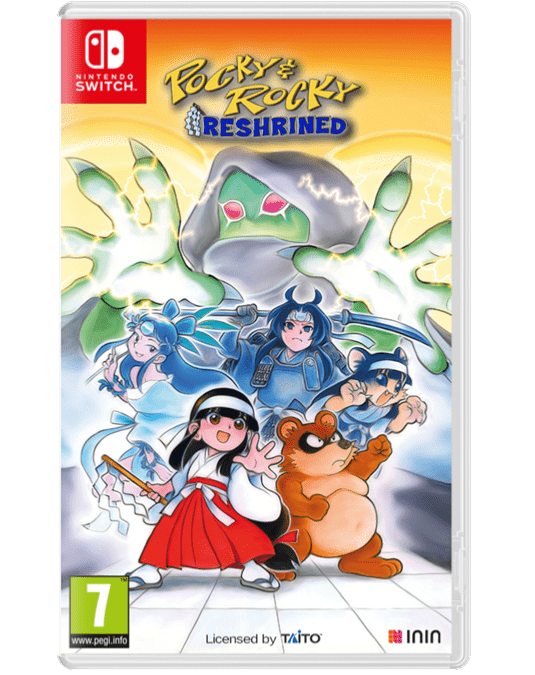 Pocky & Rocky Reshrined Nintendo SWITCH - Jeux Vidéo Physique - ININ - Shop Just for Games