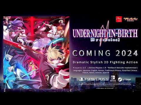 Under night in birth 2 Sys:Celes Playstation 4