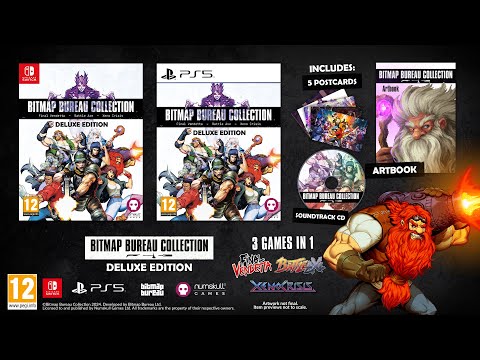 Bitmap Bureau Collection (Xeno Crisis, Battle Axe, Final Vendetta) Nintendo SWITCH