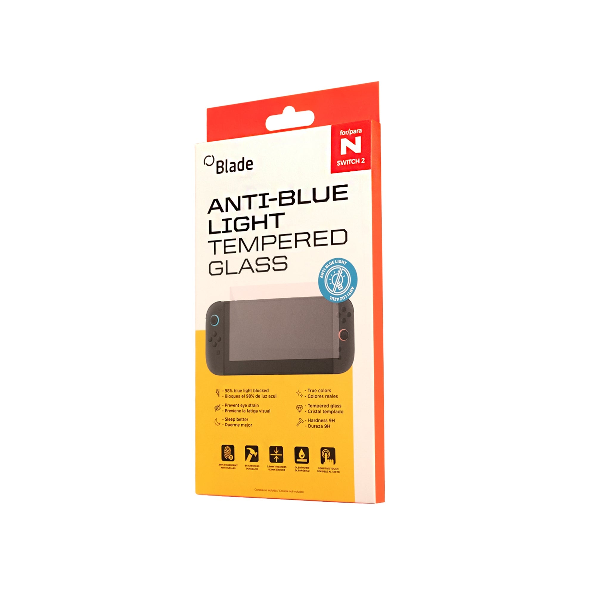 Protection d'écran anti - lumière bleue pour Nintendo Switch 2 - Housses et Protections - BLADE - Shop Just for Games