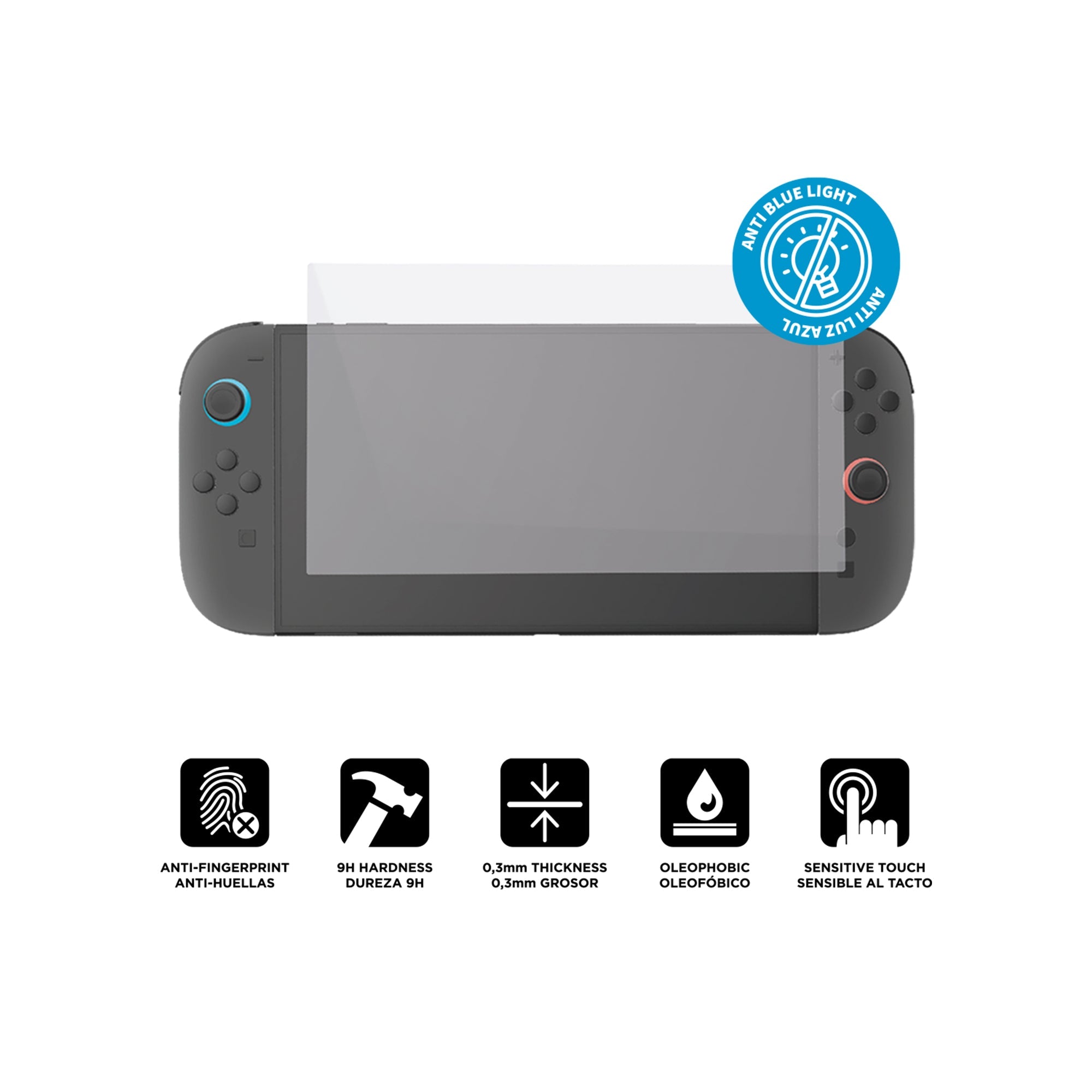 Protection d'écran anti - lumière bleue pour Nintendo Switch 2 - Housses et Protections - BLADE - Shop Just for Games