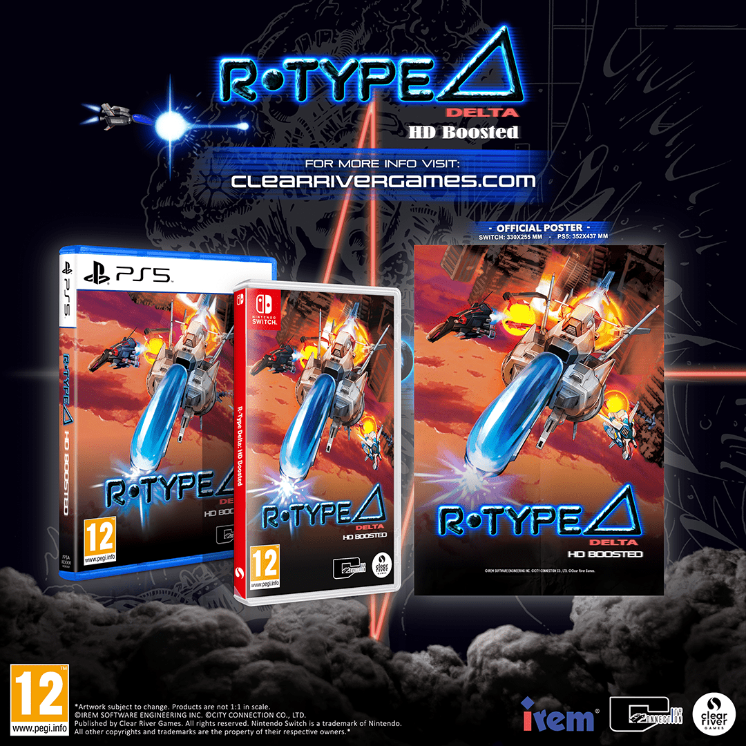R - Type Delta HD Boosted Playstation 5 - Jeux Vidéo Physique - Clear River Games - Shop Just for Games