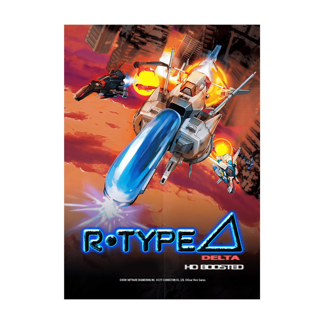 R - Type Delta HD Boosted Playstation 5 - Jeux Vidéo Physique - Clear River Games - Shop Just for Games