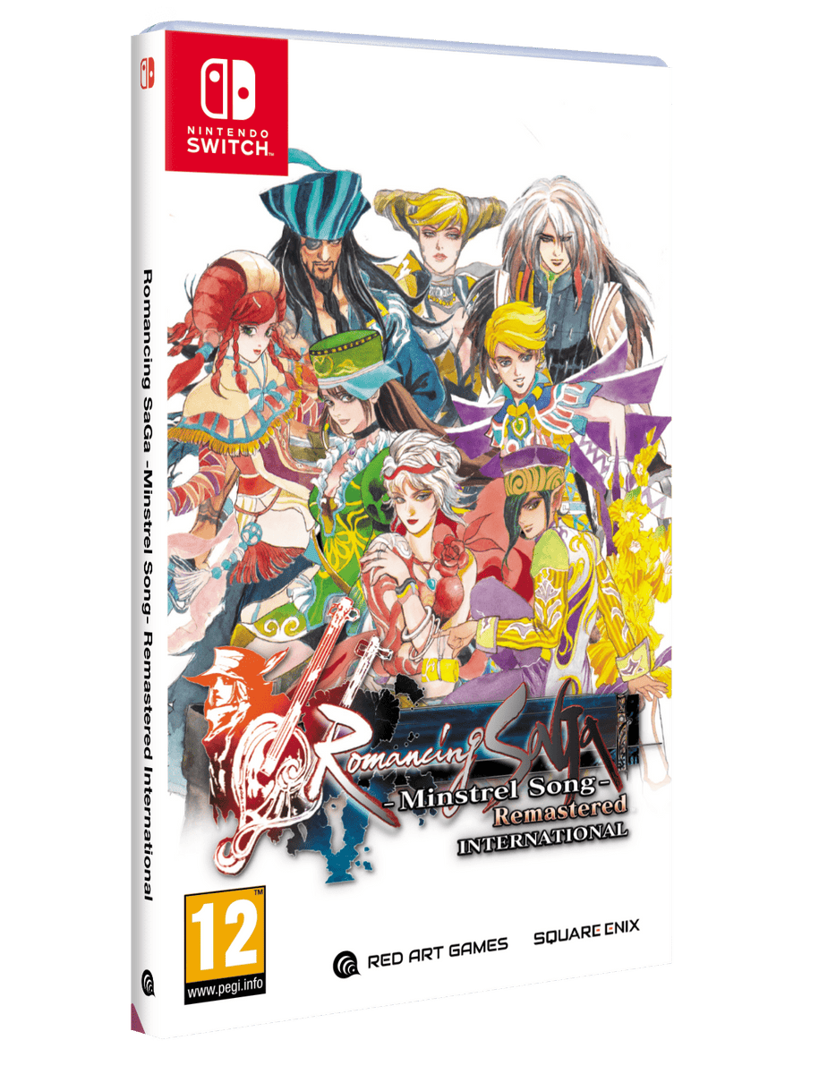 Romancing SaGa (Nintendo Switch) 海外輸入 Romancing SaGa Minstrel Song Remastered International Nintendo Switch