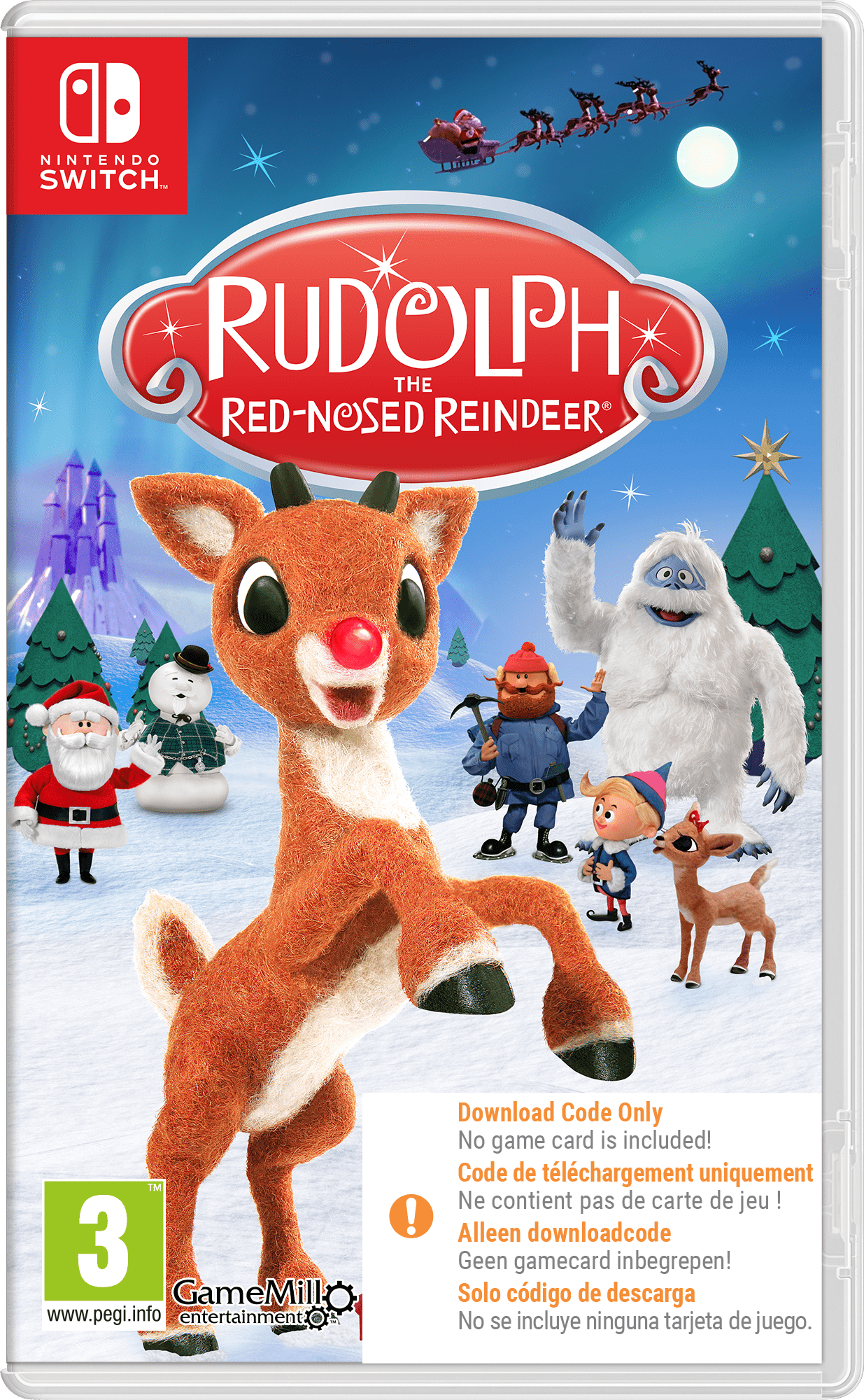 Rudolph the Red - Nosed Reindeer Nintendo Switch (Code de téléchargement) - Jeux Vidéo Code de Téléchargement - GAMEMILL - Shop Just for Games