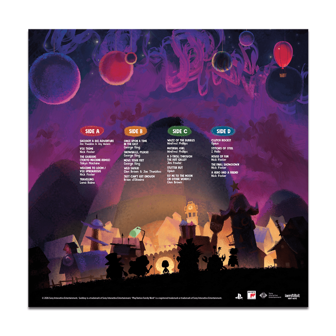 Sackboy A Big Adventure Vinyle 2LP - Vinyles - iam8bit - Shop Just for Games