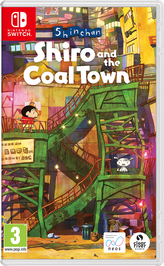 Shin Chan Shiro and the Coal Town SWITCH - Jeux Vidéo Physique - Clear River Games - Shop Just for Games