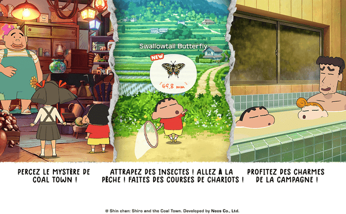 Shin Chan Shiro and the Coal Town Nintendo Switch