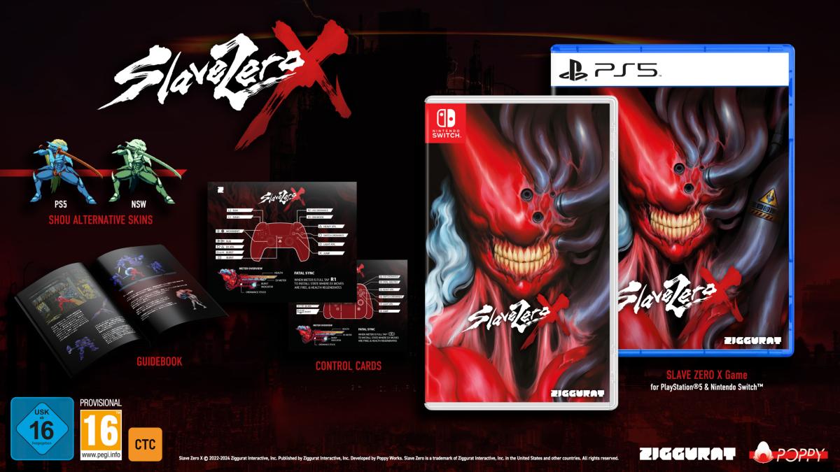 Slave Zero X Nintendo SWITCH - Jeux Vidéo Physique - Ziggurat - Shop Just for Games