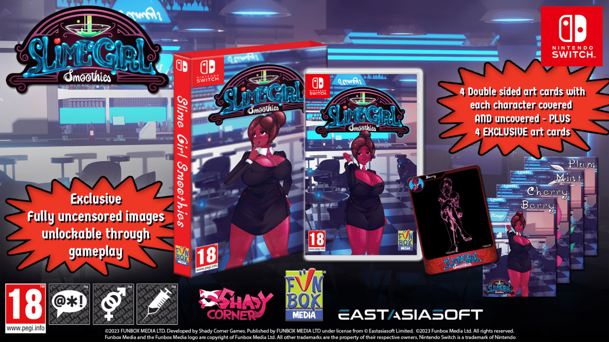 Slime Girls Smoothies Nintendo Switch - Jeux Vidéo Physique - Funbox - Shop Just for Games