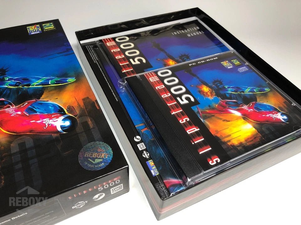 Slipstream 5000 PC Edition Reboxy Classic (CD - Rom +Steam + GOG) - Jeux Vidéo Physique - Funbox - Shop Just for Games
