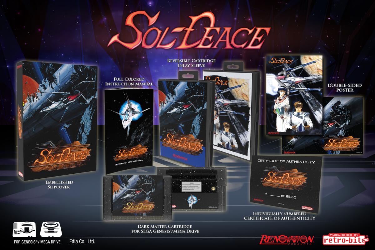 SOL - DEACE: Collector's Edition - Cartouche MEGA DRIVE / GENESIS - Jeux Rétro - retro - bit - Shop Just for Games