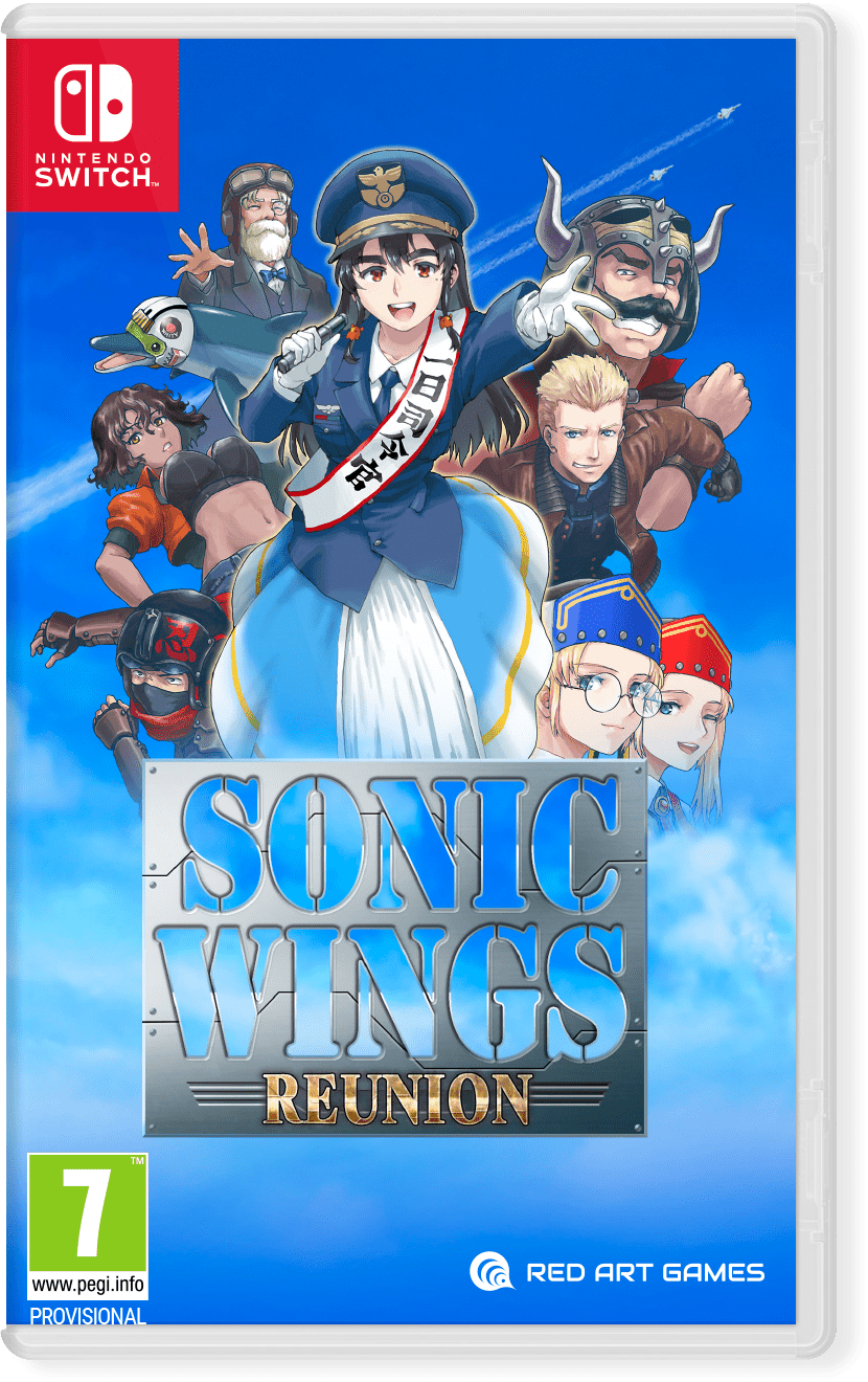 Sonic Wings Reunion Nintendo Switch - Jeux Vidéo Physique - Red Art Games - Shop Just for Games