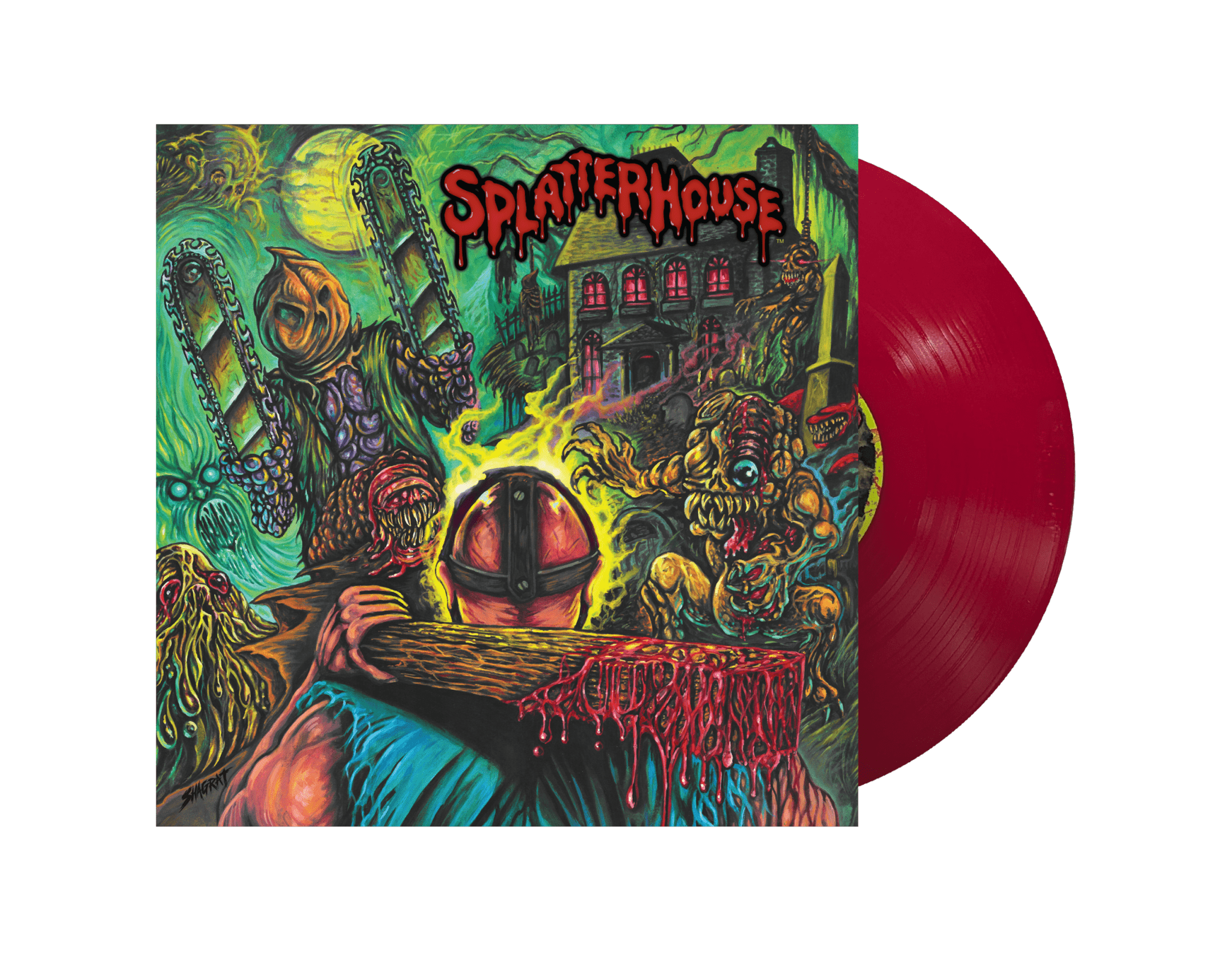 Splatterhouse: Original Video Game Soundtrack Vinyl - 1LP - JUST Splatterhouse: Original Video Game Soundtrack Vinyl - 1LP - JUST