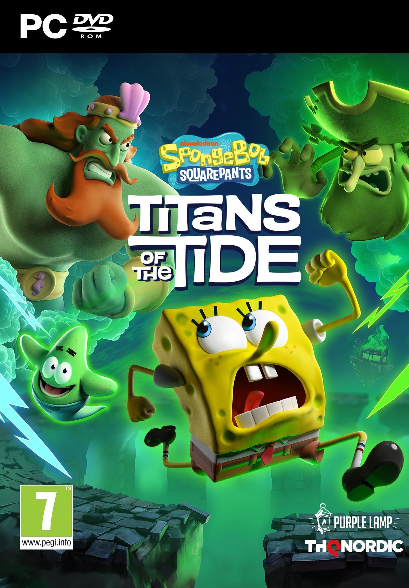 SpongeBob Titans of the Tide PC - Jeux Vidéo Physique - THQ NORDIC GAMES - Shop Just for Games