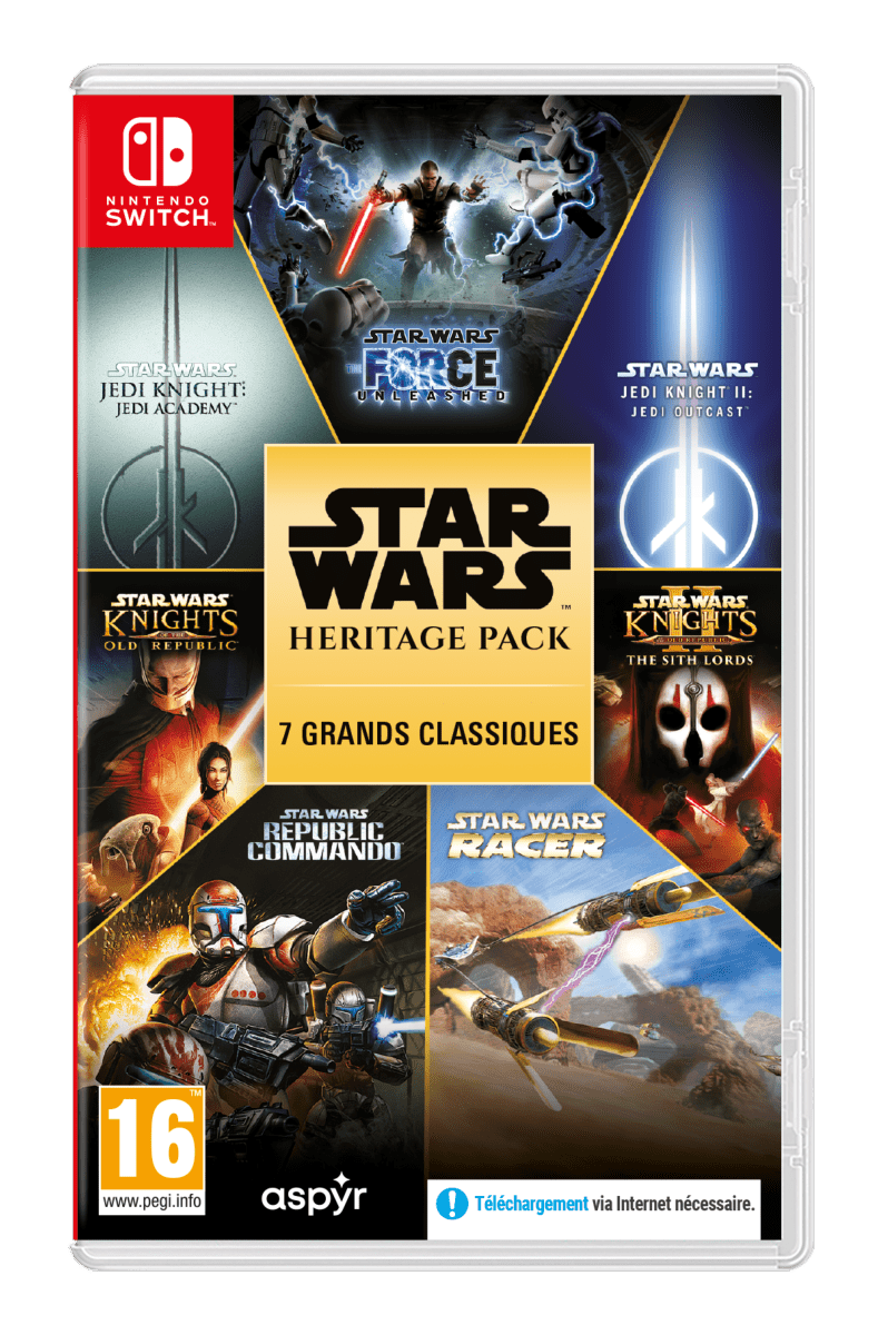 Star Wars Heritage (7 jeux intégrés) SWITCH - Jeux Vidéo Physique - Devolver Digital - Shop Just for Games